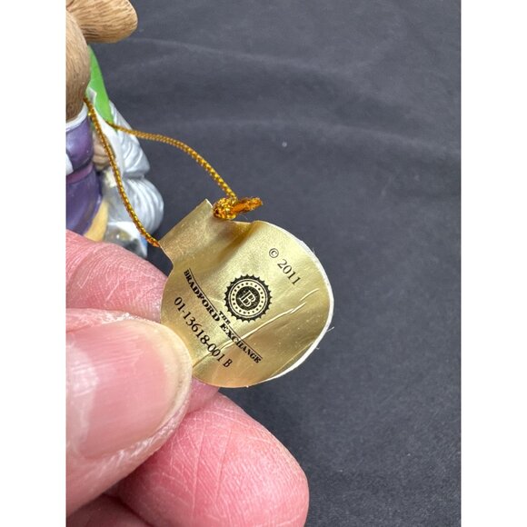 The Bradford Exchange 2011 Charming Tails Hersheys Kiss Ornament The More Kisses - Picture 5 of 7